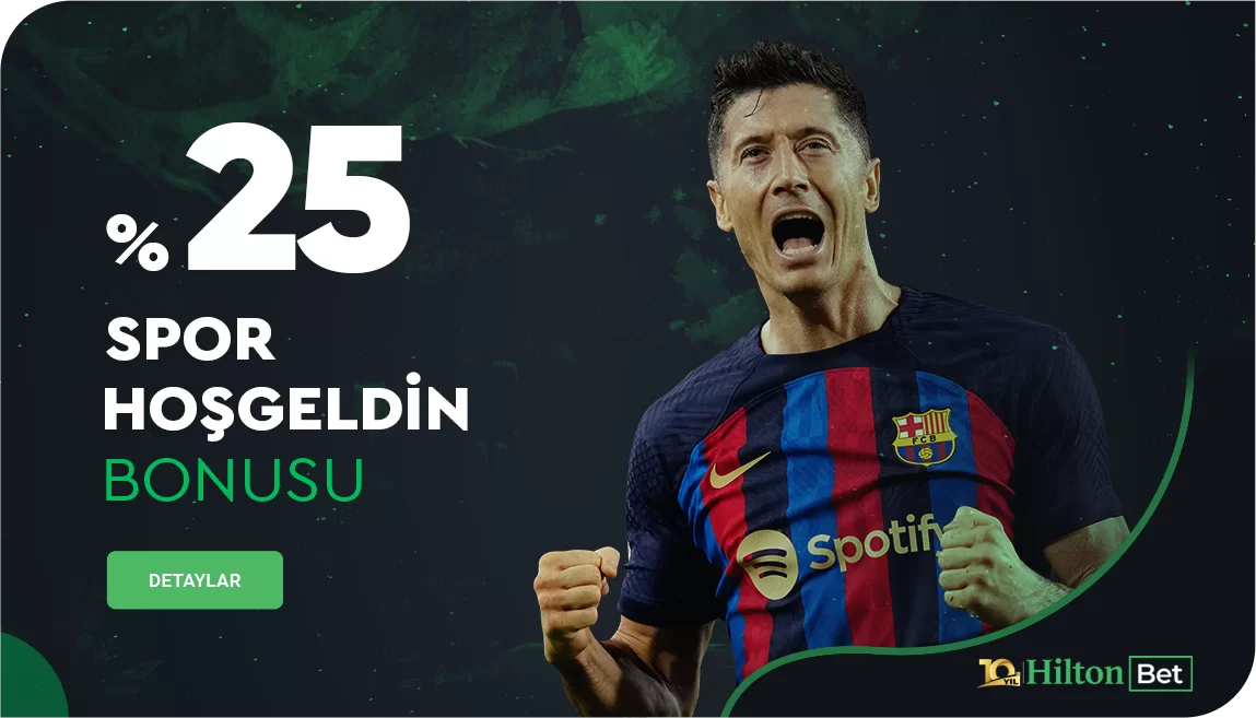 %25 Spor Hoş Geldin Bonusu